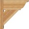 Ekena Millwork Traditional Rough Sawn Traditional Outlooker, Western Red Cedar, 8"W x 18"D x 18"H OUT08X18X18TRA01RWR - alternate 2